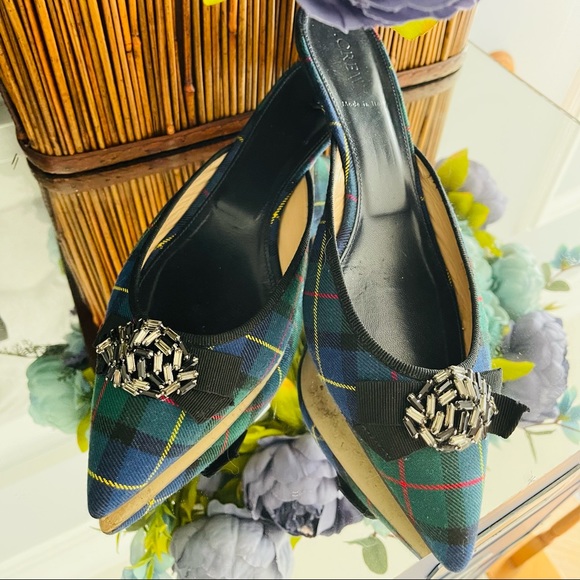 JCREW kitten heel mules - Picture 1 of 4